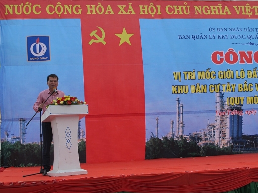 du an nang cap mo rong nmld dung quat ban giao mat bang tai dinh cu