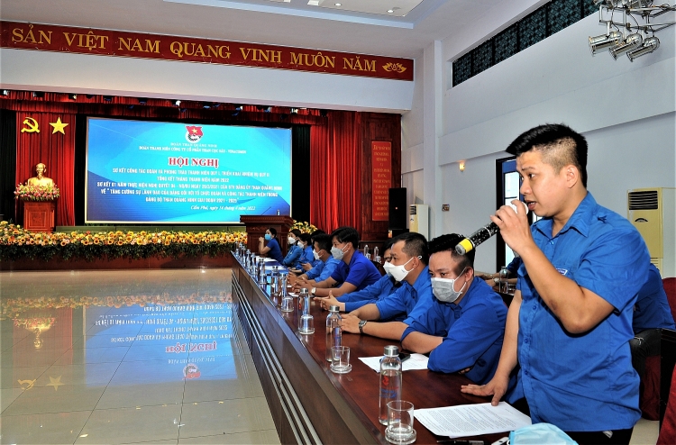 Đoàn Thanh niên Than Cọc Sáu sơ kết công tác Đoàn quý I, tổng kết Tháng Thanh niên năm 2022