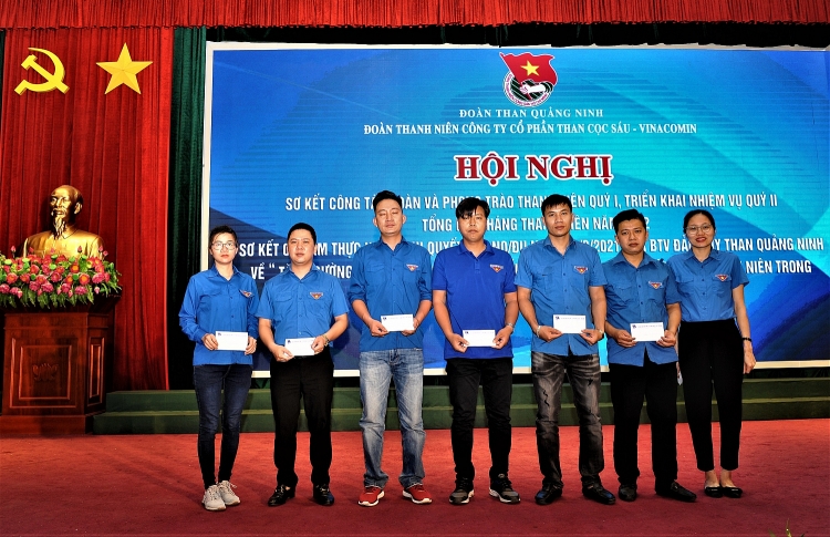 Đoàn Thanh niên Than Cọc Sáu sơ kết công tác Đoàn quý I, tổng kết Tháng Thanh niên năm 2022
