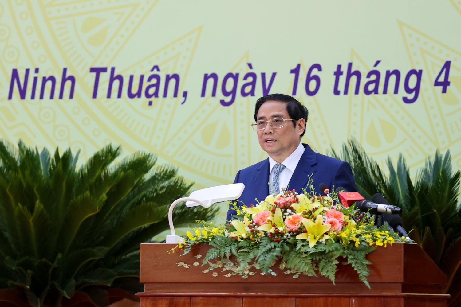 Thủ tướng Phạm Minh Chính thăm và làm việc tại tỉnh Ninh Thuận
