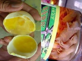 Những món ăn… kinh dị