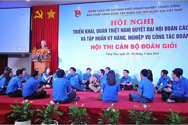 doan thanh nien tap doan to chuc hoi thi can bo doan gioi nam 2018