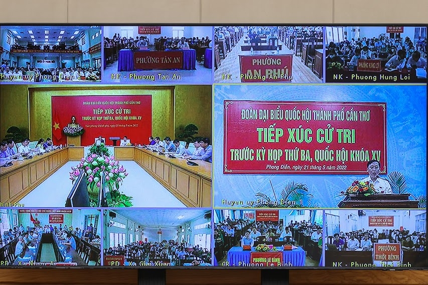 Thủ tướng Phạm Minh Chính tiếp xúc cử tri thành phố Cần Thơ