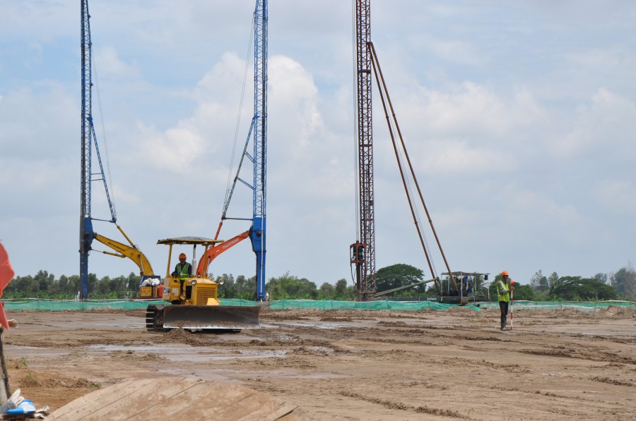 Bộ trưởng Bộ Công Thương kiểm tra tiến độ dự án Nhiệt điện Sông Hậu 1