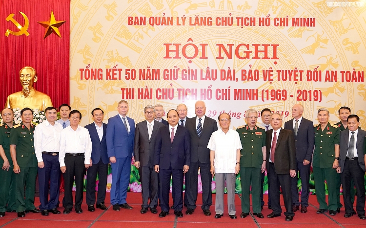 sau 50 nam thi hai chu tich ho chi minh dang duoc giu gin rat tot