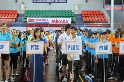 Sôi nổi “Ngày hội Văn hóa Thể thao Thanh niên Dầu khí năm 2012" khu vực Đông Nam Bộ