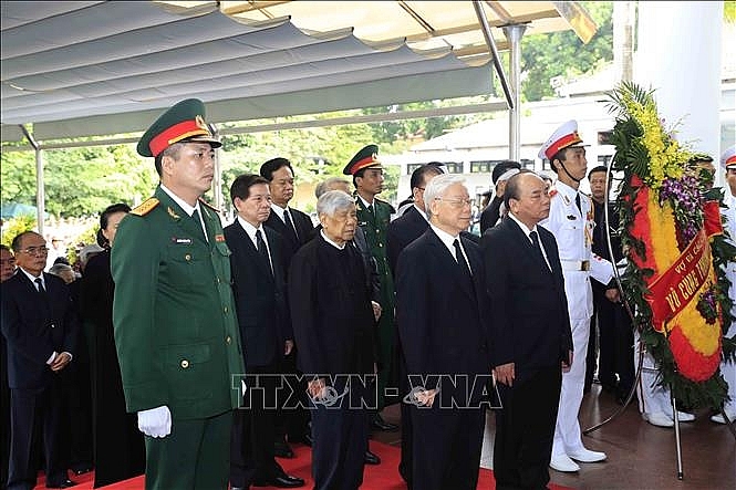 doan bchtw dang cong san viet nam vieng chu tich nuoc tran dai quang