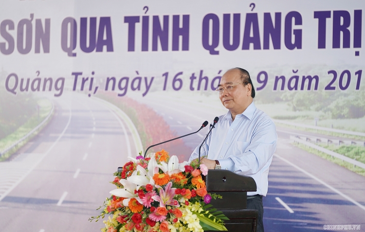 thu tuong phat lenh khoi cong du an dau tien cua tuyen cao toc bac nam