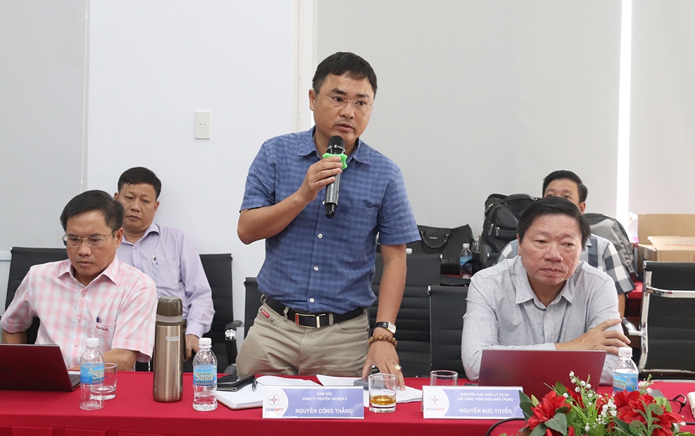 Rà soát tiến độ cụm công trình giải tỏa công suất Nhà máy nhiệt điện BOT Vân Phong 1