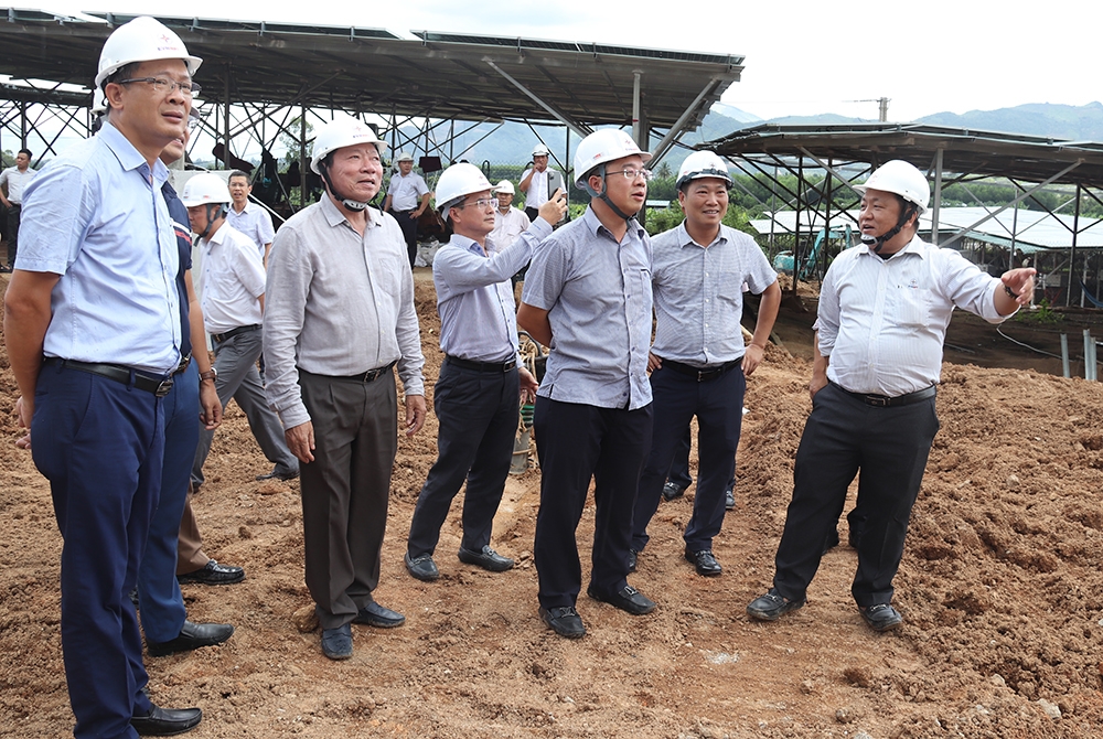 Rà soát tiến độ cụm công trình giải tỏa công suất Nhà máy nhiệt điện BOT Vân Phong 1