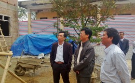 BSR kiểm tra tiến độ xây dựng các công trình an sinh xã hội