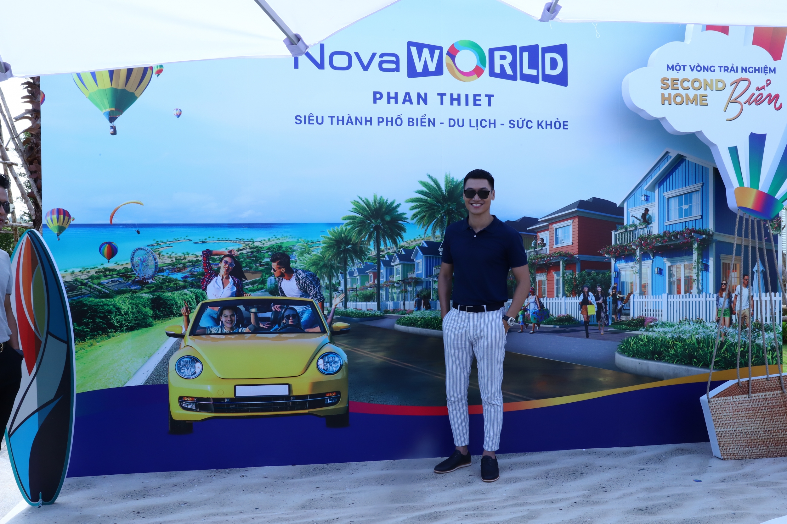 Diễn viên Mạnh Trường chọn phố biển để tái tạo năng lượng