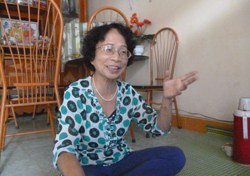 "Ốc đảo tình yêu" của bà giáo già