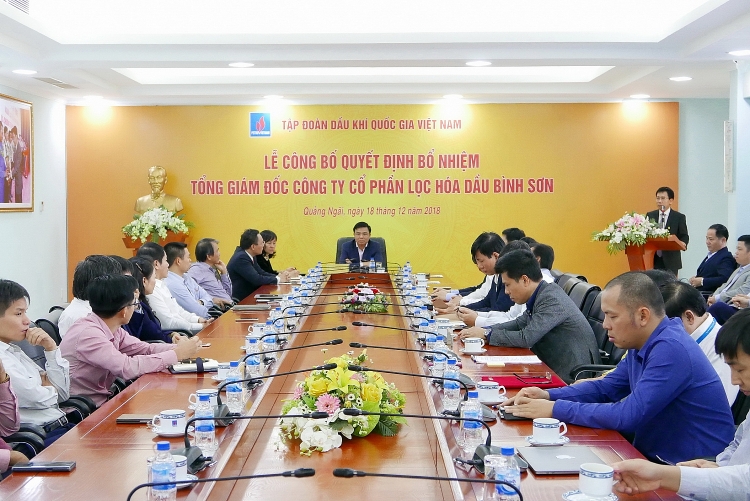 cong bo quyet dinh bo nhiem tong giam doc bsr
