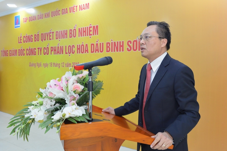 cong bo quyet dinh bo nhiem tong giam doc bsr