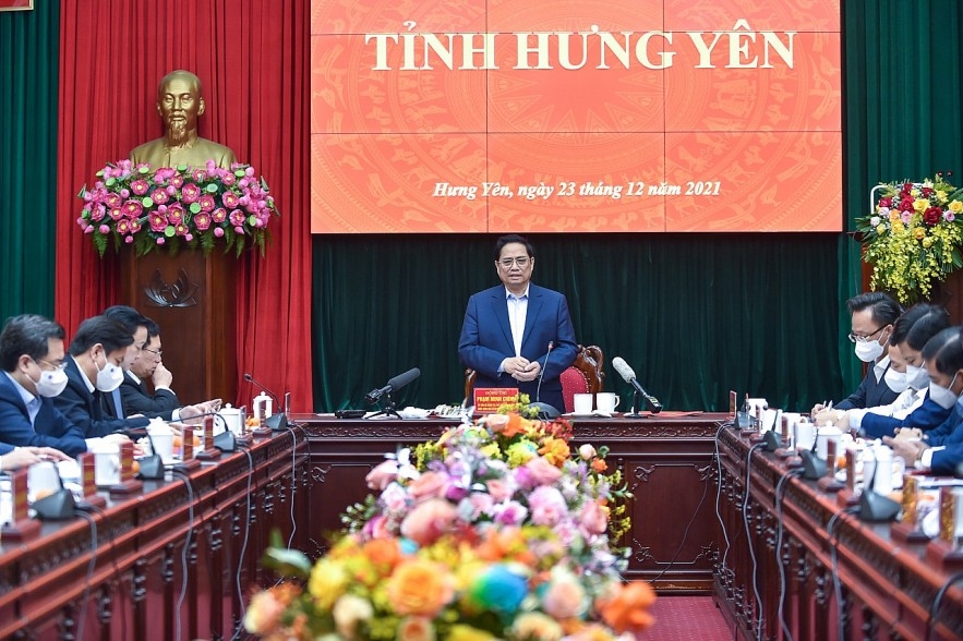 Thủ tướng: Hưng Yên cần tập trung, thần tốc hơn nữa việc tiêm vaccine COVID-19