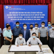 14 đơn vị ký cam kết thi công 365 ngày, đêm hoàn thành tiến độ các dự án lưới điện đồng bộ NMNĐ BOT Vân Phong 1