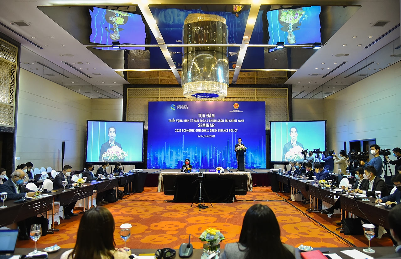 Tọa đàm “Triển vọng kinh tế năm 2022 và Chính sách tài chính xanh”