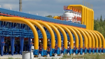 Dòng chảy khí đốt qua đường ống Yamal-Europe về hướng Tây đã tạm dừng