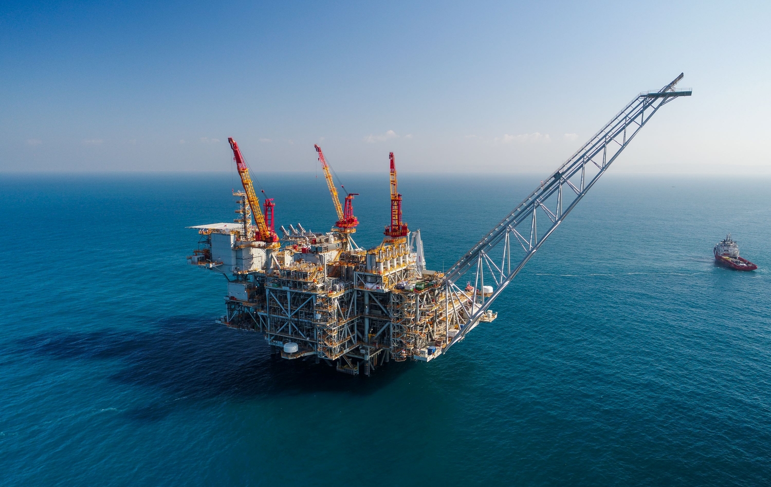 Chevron trúng thầu bảo trì các hoạt động khai thác khí đốt ngoài khơi Israel