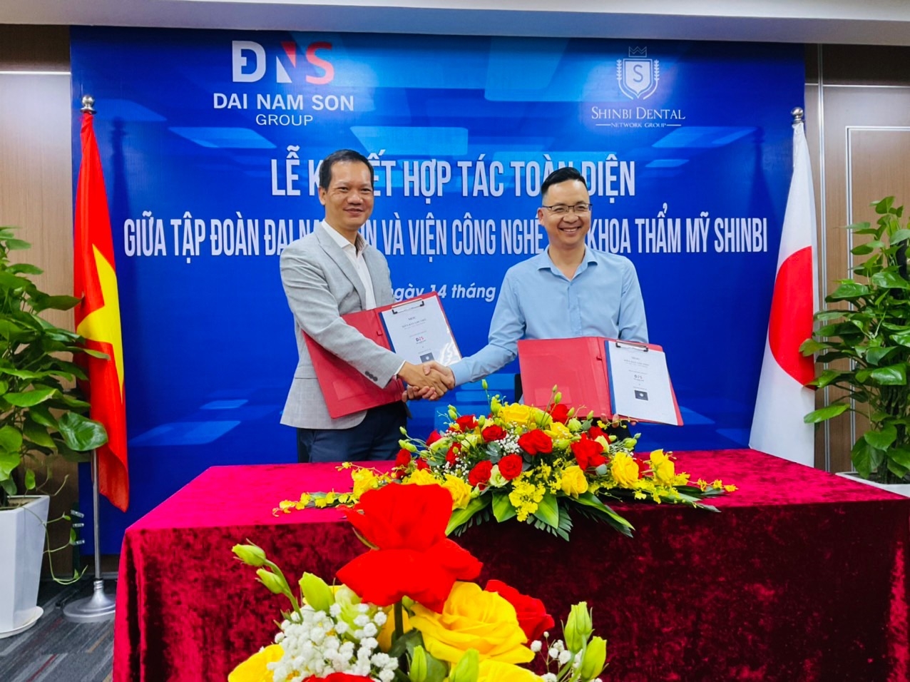Hành trình hợp tác cùng phát triển giữa Đại Nam Sơn Group và Viện Công nghệ Nha khoa thẩm mỹ Shinbi