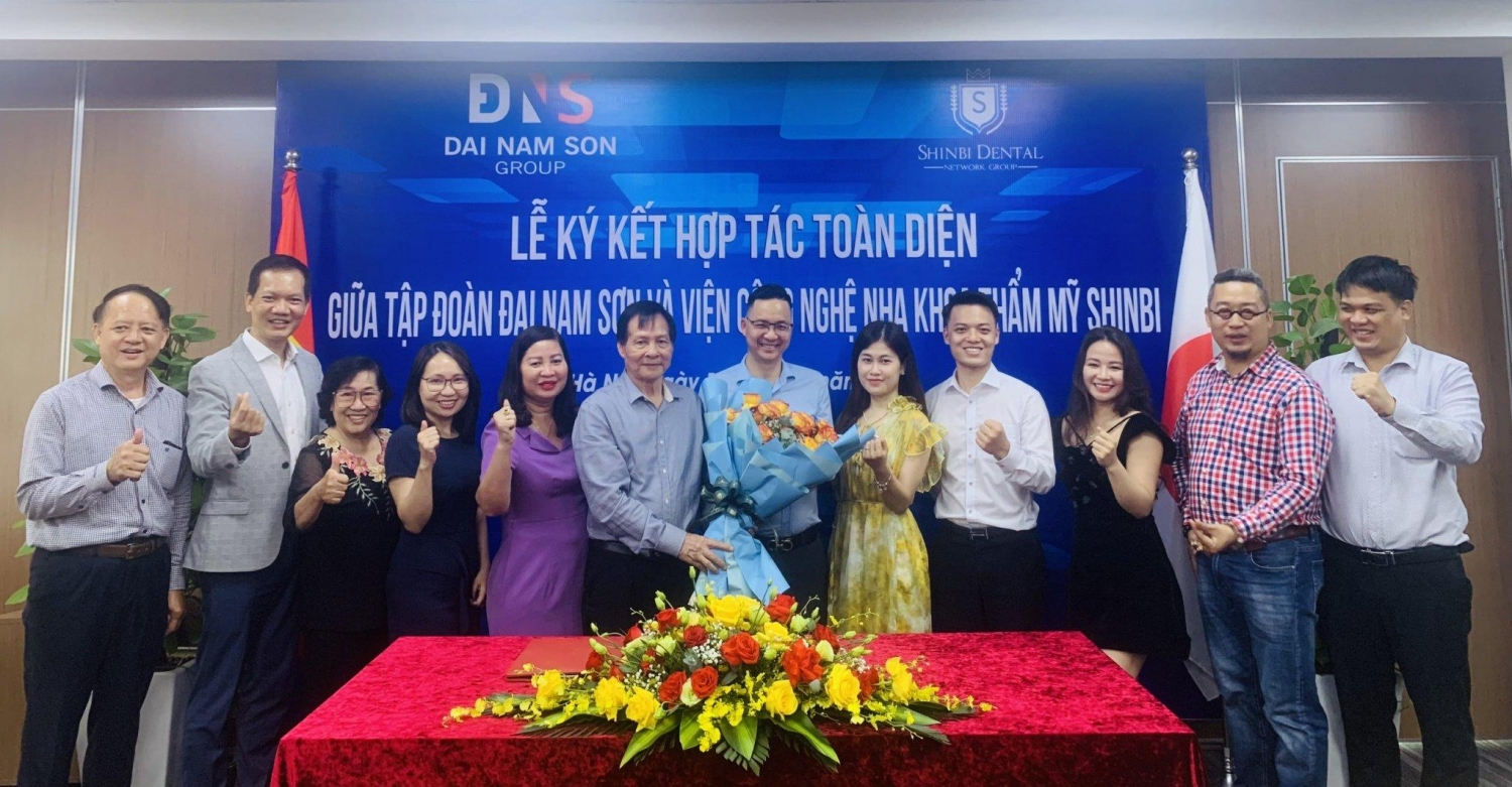 Hành trình hợp tác cùng phát triển giữa Đại Nam Sơn Group và Viện Công nghệ Nha khoa thẩm mỹ Shinbi