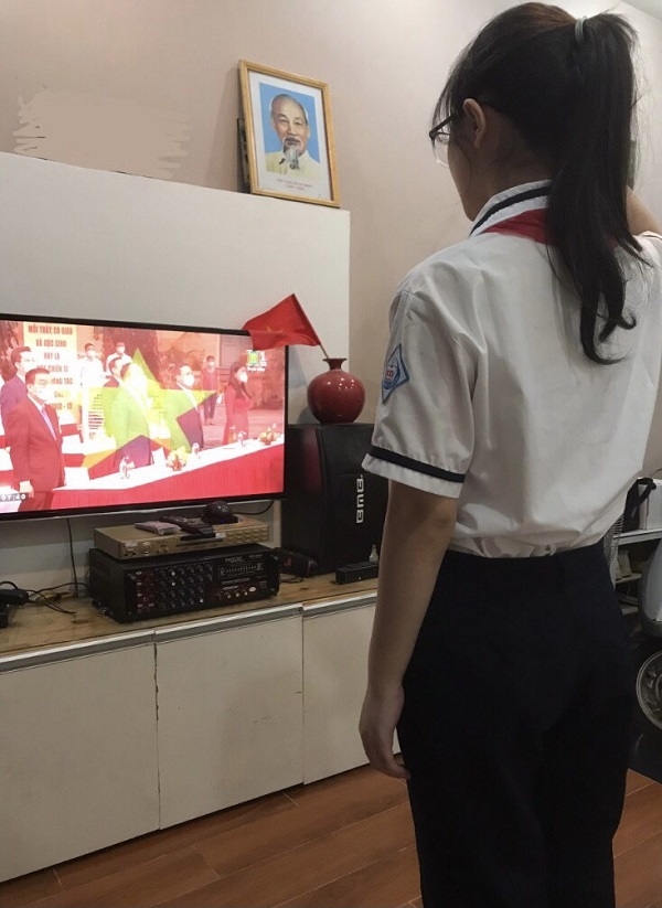 Trường THCS Khương Đình (Hà Nội): Khai giảng năm học mới bằng hình thức trực tuyến