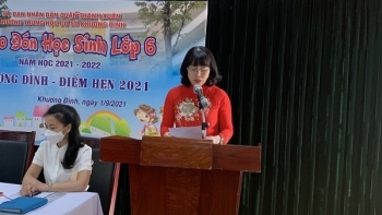 Trường THCS Khương Đình (Hà Nội): Khai giảng năm học mới bằng hình thức trực tuyến
