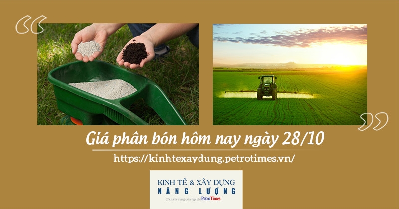 Giá phân bón hôm nay ngày 28/10: Tiếp tục giữ giá