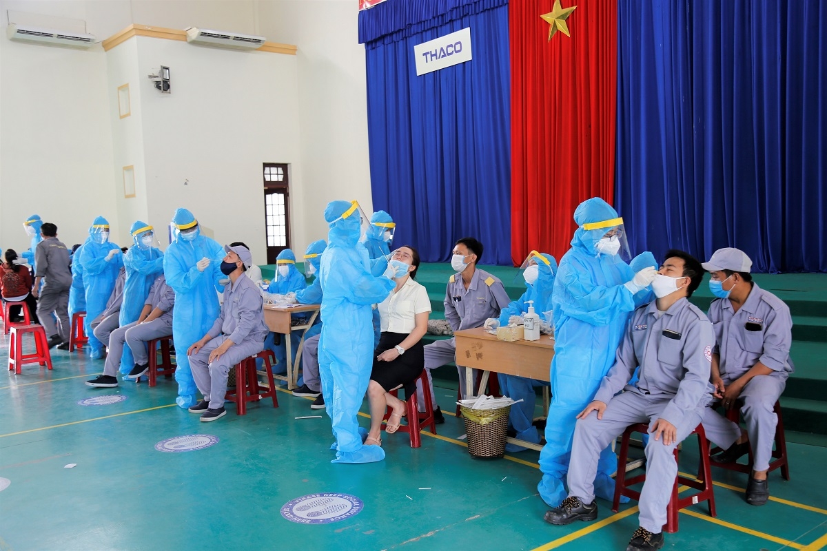 THACO Chu Lai tận tâm chăm sóc sức khỏe cho người lao động