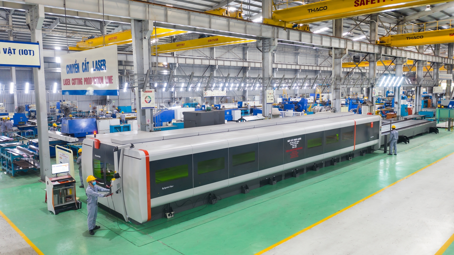 THACO Industries phát triển sản phẩm cơ khí phục vụ trong nước và xuất khẩu