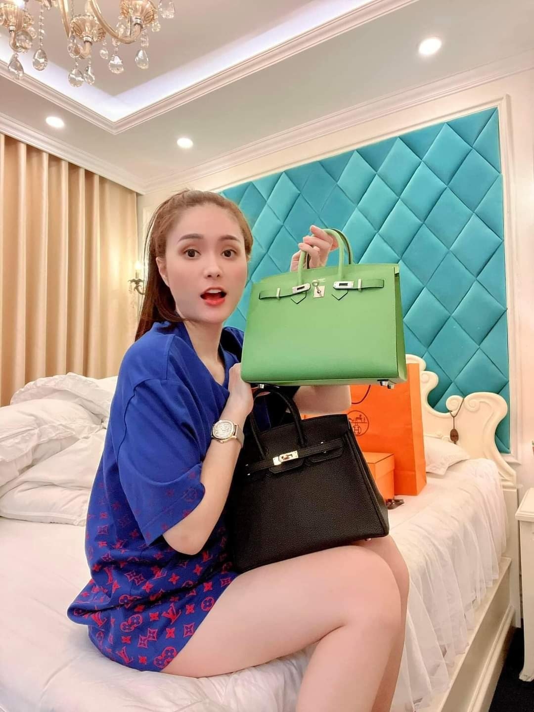 Ông xã Di Băng ‘đầu hàng’ ngay lập tức với món quà kỷ niệm ngày cưới