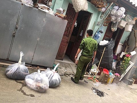 vinh phuc bat nghi pham giet nguoi giau xac trong nha hoang
