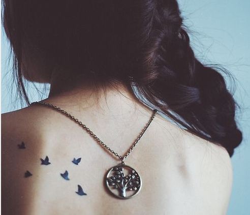 Hình xăm nhỏ xinh khiến các cô nàng mê tít