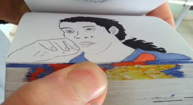 Xem Ronaldo và Ronaldinho "khoe tài" qua flipbook