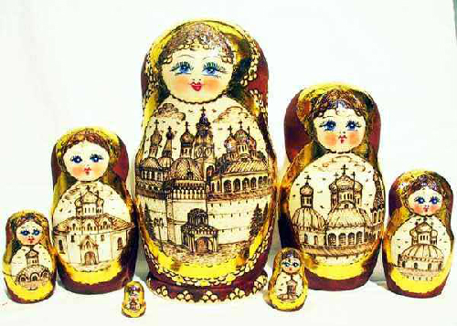 Matryoshka được làm ra như thế nào?
