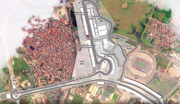 Bất động sản ven đường đua F1 Hà Nội đang nóng lên bat dong san ven duong dua f1 ha noi dang nong len