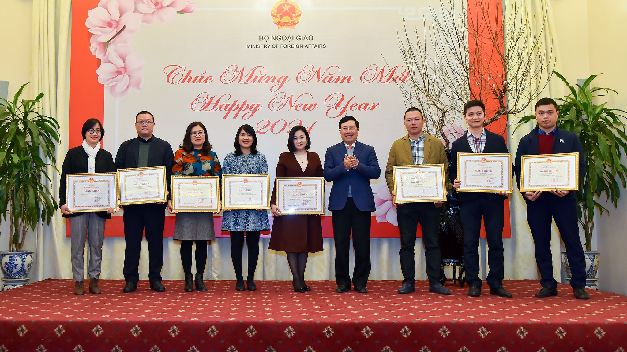 Bộ Ngoại giao gặp mặt các cơ quan báo chí nhân dịp năm mới 2021