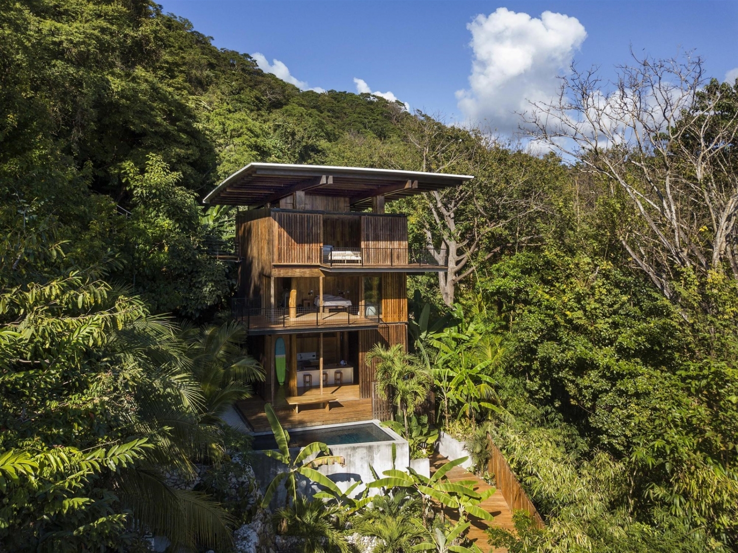 nha san hien dai nhung y tuong tu costa rica