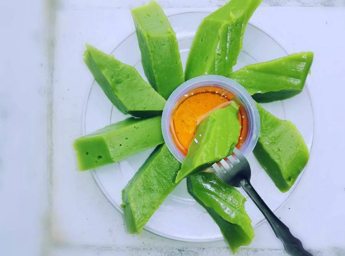 Bánh đúc mật – ăn lấy lộc đầu năm