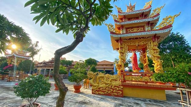 Khám phá vẻ đẹp chùa Phước Điền, Ninh Thuận Khám phá vẻ đẹp chùa Phước Điền, Ninh Thuận