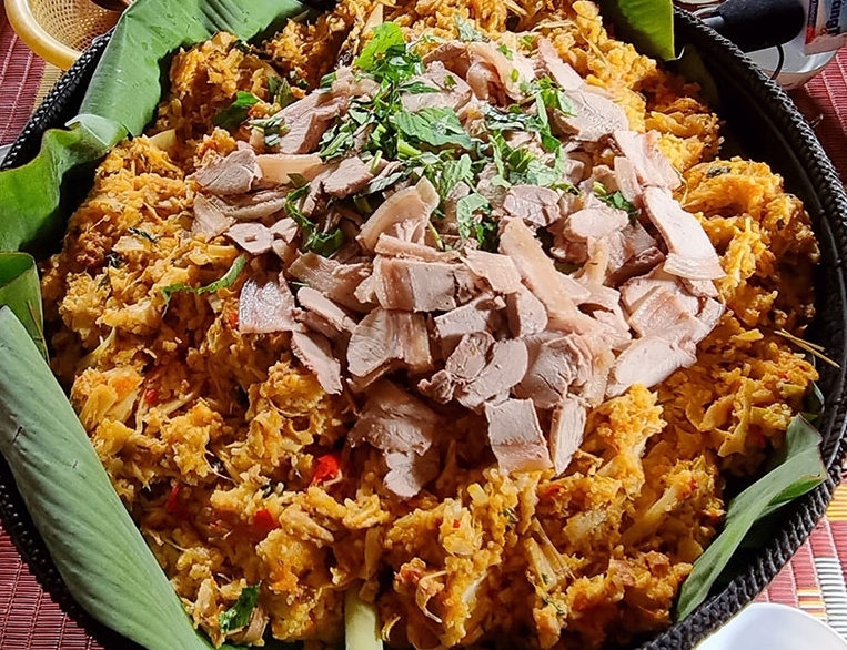 Aar veh cân đưh - Món ăn của người Pa Kô