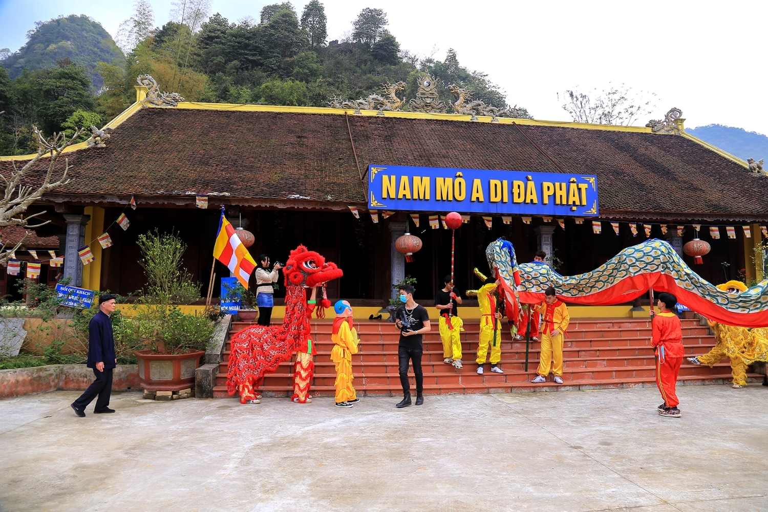 Cao Bằng: Độc đáo Lễ Khai quang - Mở mắt rồng tại Lễ hội Tranh đầu pháo