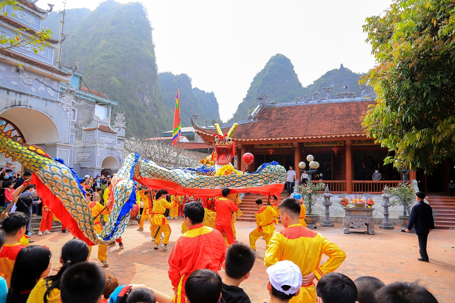 Cao Bằng: Độc đáo Lễ Khai quang - Mở mắt rồng tại Lễ hội Tranh đầu pháo
