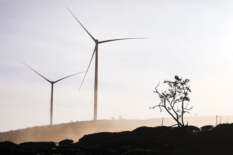 Vẻ đẹp của công trình điện gió Cầu Đất Vẻ đẹp của công trình điện gió Cầu Đất