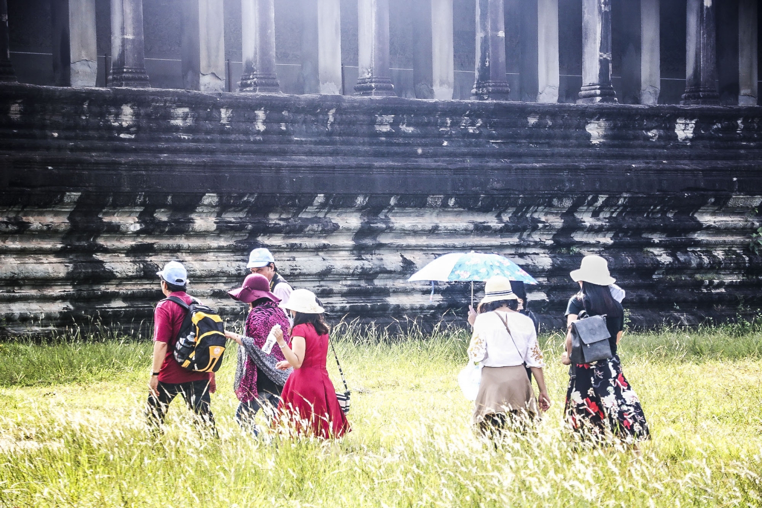 Để lại dấu chân Angkor Wat Để lại dấu chân Angkor Wat
