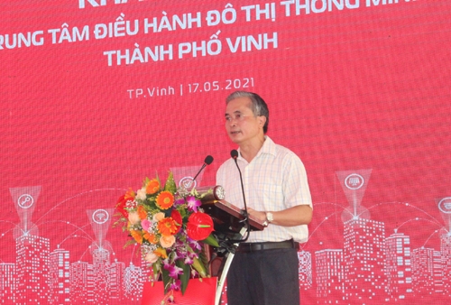 Khai trương Trung tâm Điều hành Đô thị thông minh thành phố Vinh