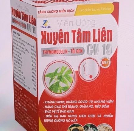Cảnh báo khẩn 2 sản phẩm Xuyên tâm liên CV19 giả mạo Cảnh báo khẩn 2 sản phẩm Xuyên tâm liên CV19 giả mạo