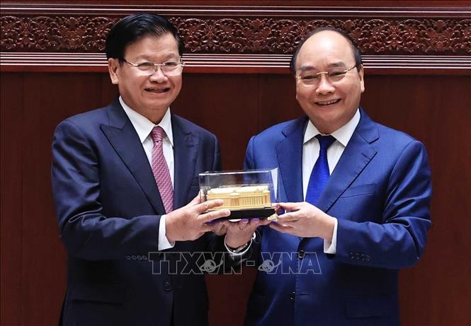 Chuyến thăm Lào của Chủ tịch nước Nguyễn Xuân Phúc đạt nhiều kết quả thực chất, toàn diện