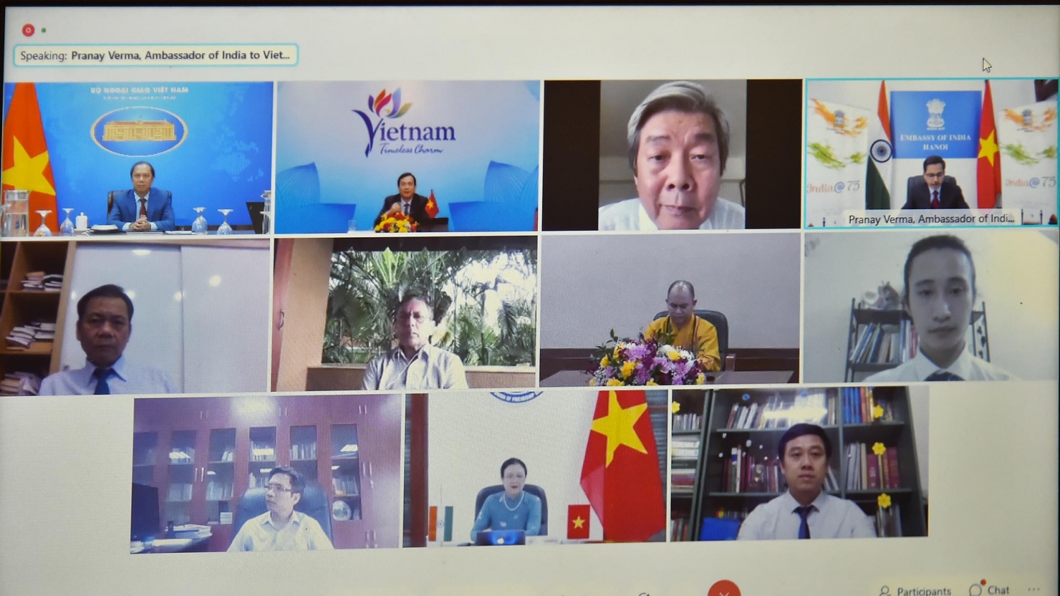 Thứ trưởng Ngoại giao Nguyễn Quốc Dũng dự kỷ niệm 75 năm Quốc khánh Ấn Độ